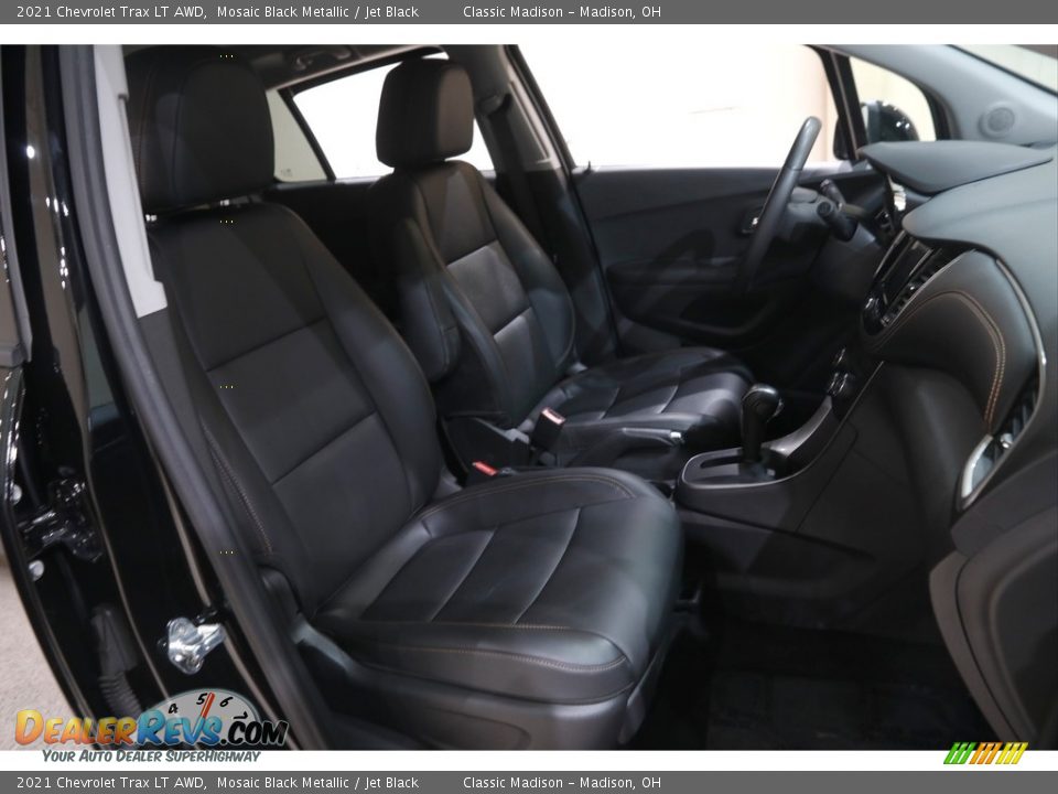 2021 Chevrolet Trax LT AWD Mosaic Black Metallic / Jet Black Photo #14