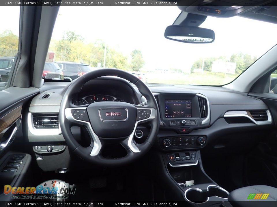 2020 GMC Terrain SLE AWD Satin Steel Metallic / Jet Black Photo #19