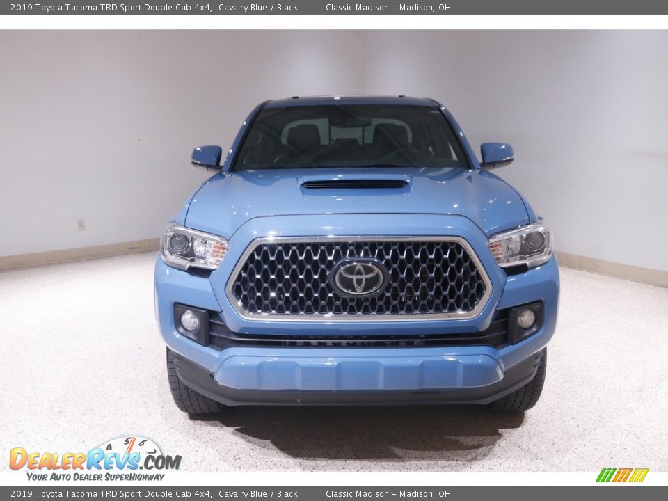 2019 Toyota Tacoma TRD Sport Double Cab 4x4 Cavalry Blue / Black Photo #2