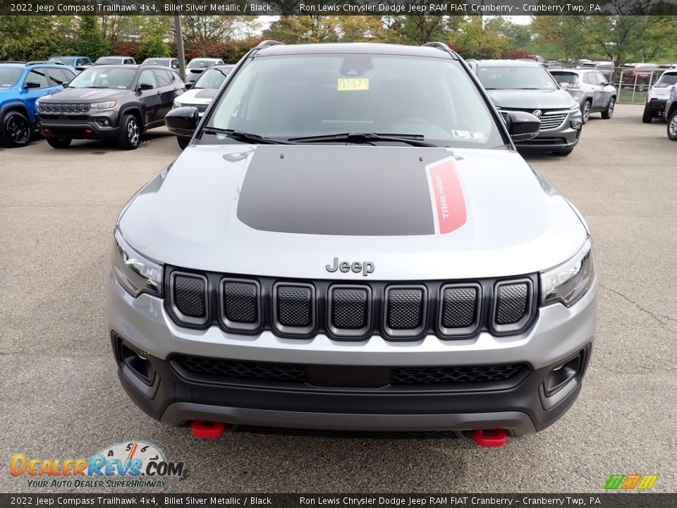 2022 Jeep Compass Trailhawk 4x4 Billet Silver Metallic / Black Photo #8