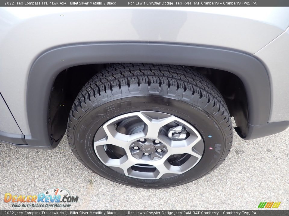 2022 Jeep Compass Trailhawk 4x4 Billet Silver Metallic / Black Photo #9