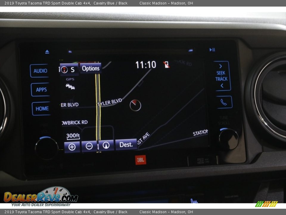 2019 Toyota Tacoma TRD Sport Double Cab 4x4 Cavalry Blue / Black Photo #12