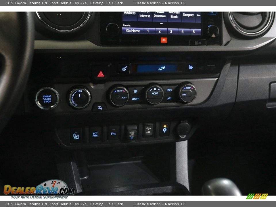 2019 Toyota Tacoma TRD Sport Double Cab 4x4 Cavalry Blue / Black Photo #14