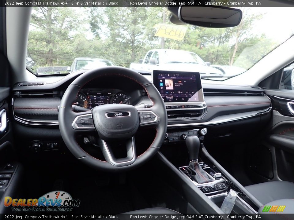 2022 Jeep Compass Trailhawk 4x4 Billet Silver Metallic / Black Photo #13