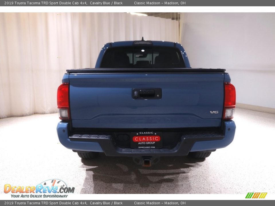 2019 Toyota Tacoma TRD Sport Double Cab 4x4 Cavalry Blue / Black Photo #19