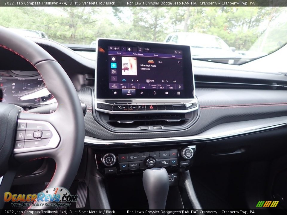 2022 Jeep Compass Trailhawk 4x4 Billet Silver Metallic / Black Photo #16