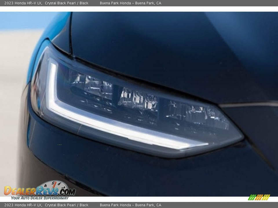 2023 Honda HR-V LX Crystal Black Pearl / Black Photo #4