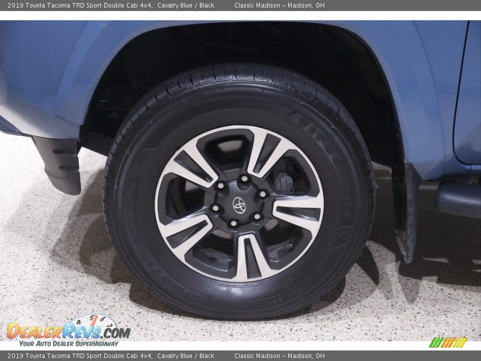 2019 Toyota Tacoma TRD Sport Double Cab 4x4 Cavalry Blue / Black Photo #21