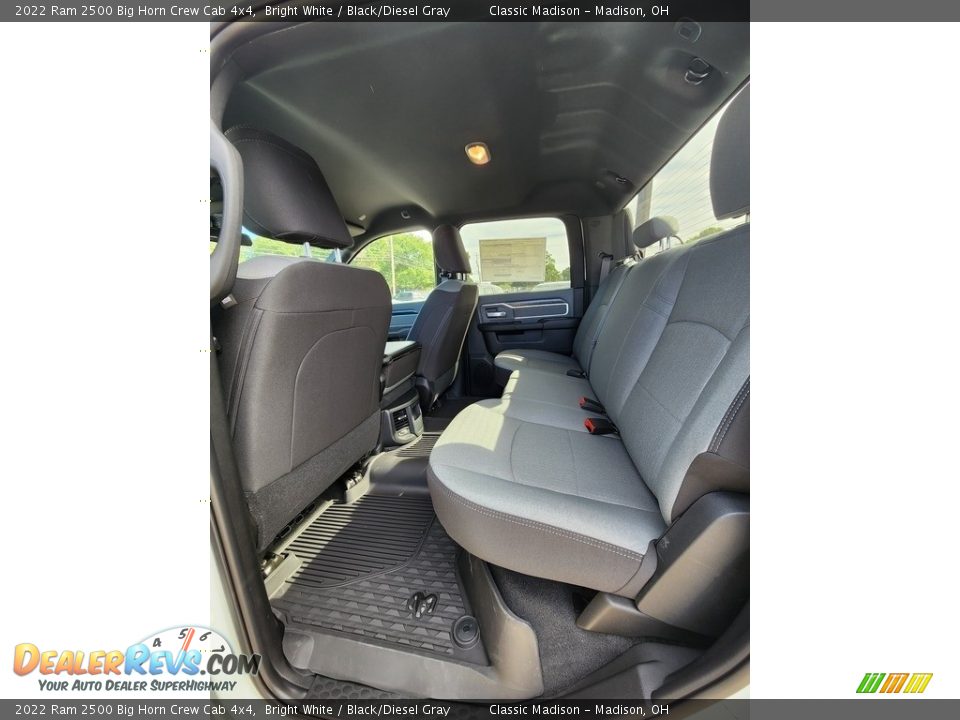 2022 Ram 2500 Big Horn Crew Cab 4x4 Bright White / Black/Diesel Gray Photo #3