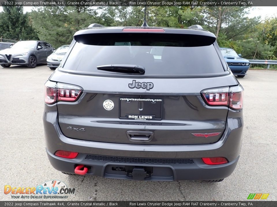 2022 Jeep Compass Trailhawk 4x4 Granite Crystal Metallic / Black Photo #4