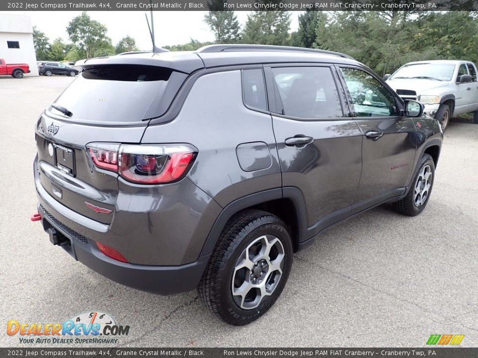2022 Jeep Compass Trailhawk 4x4 Granite Crystal Metallic / Black Photo #5