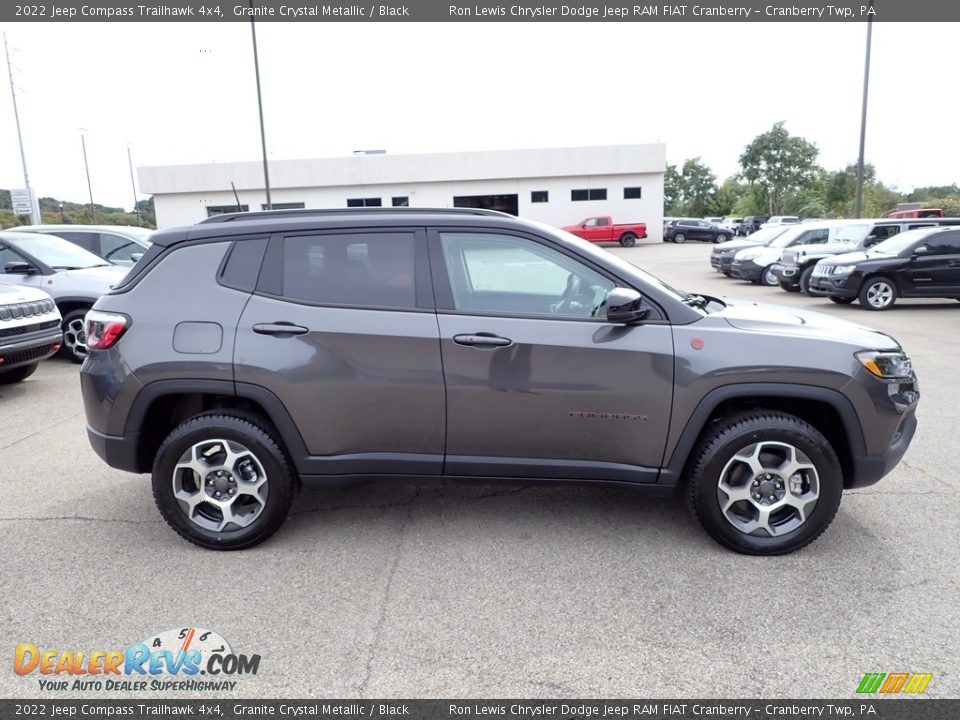 2022 Jeep Compass Trailhawk 4x4 Granite Crystal Metallic / Black Photo #6