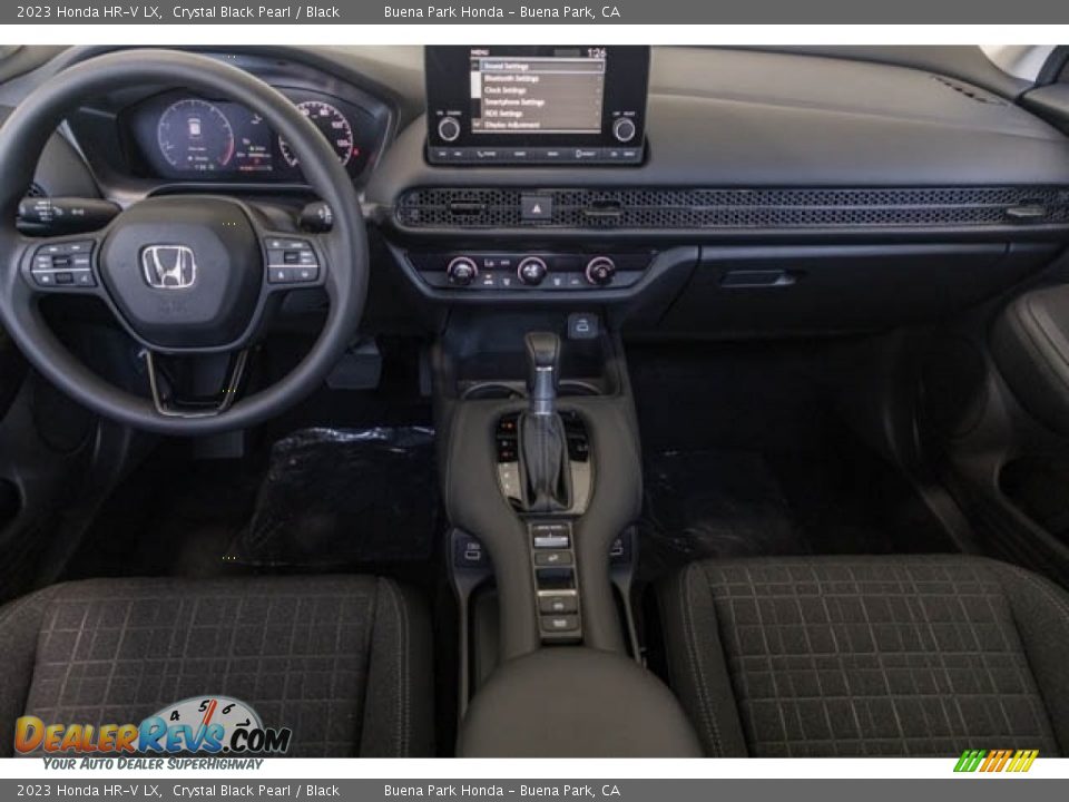 Black Interior - 2023 Honda HR-V LX Photo #19