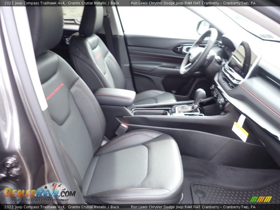 2022 Jeep Compass Trailhawk 4x4 Granite Crystal Metallic / Black Photo #10