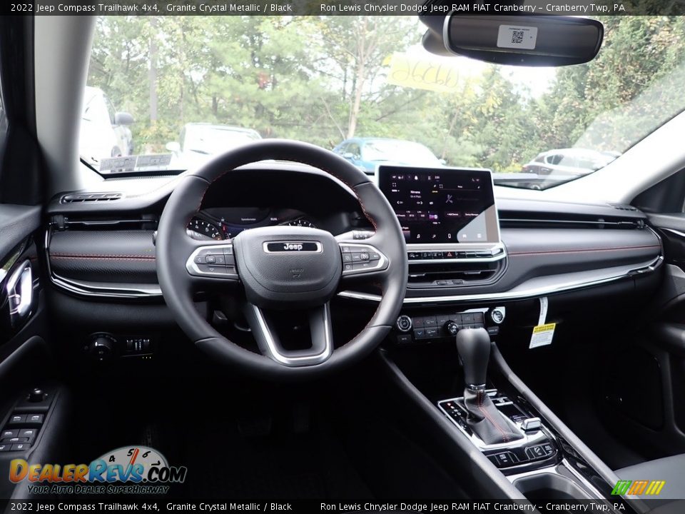 2022 Jeep Compass Trailhawk 4x4 Granite Crystal Metallic / Black Photo #13