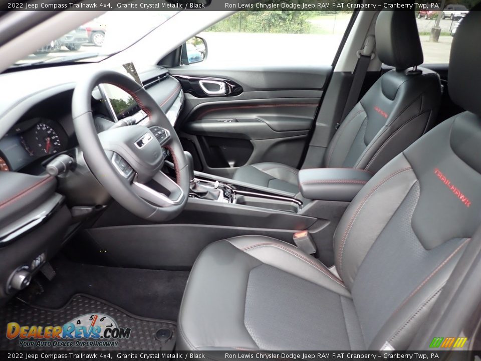 2022 Jeep Compass Trailhawk 4x4 Granite Crystal Metallic / Black Photo #14
