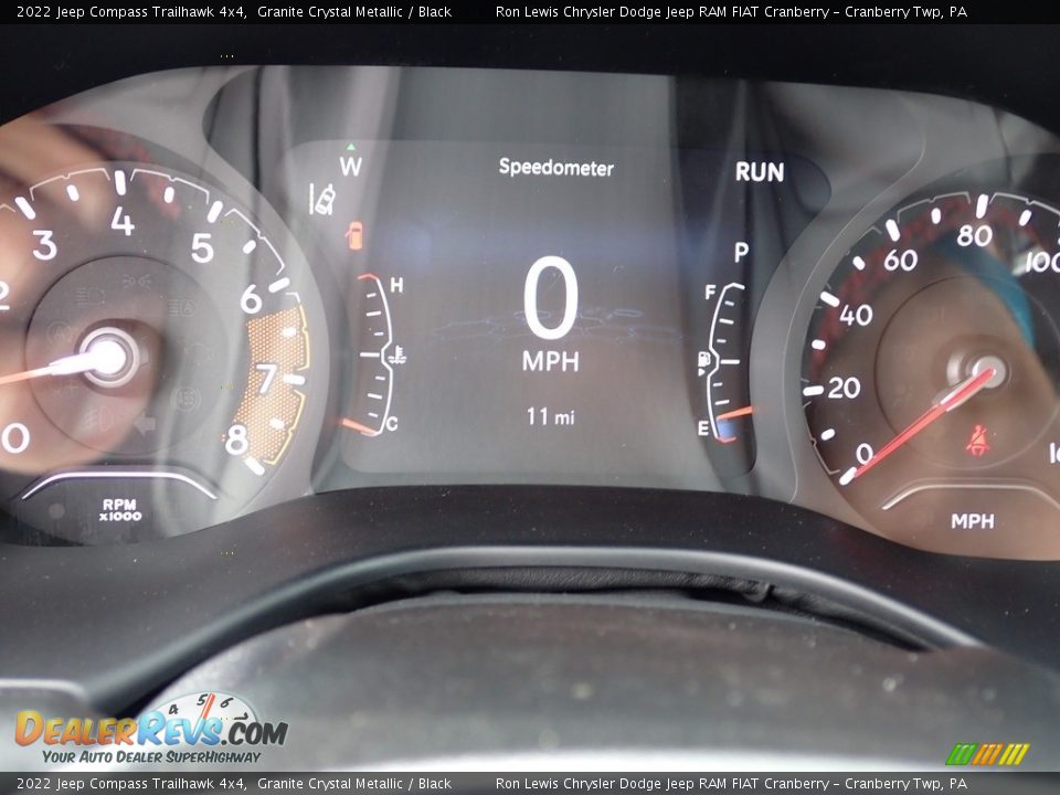 2022 Jeep Compass Trailhawk 4x4 Granite Crystal Metallic / Black Photo #16