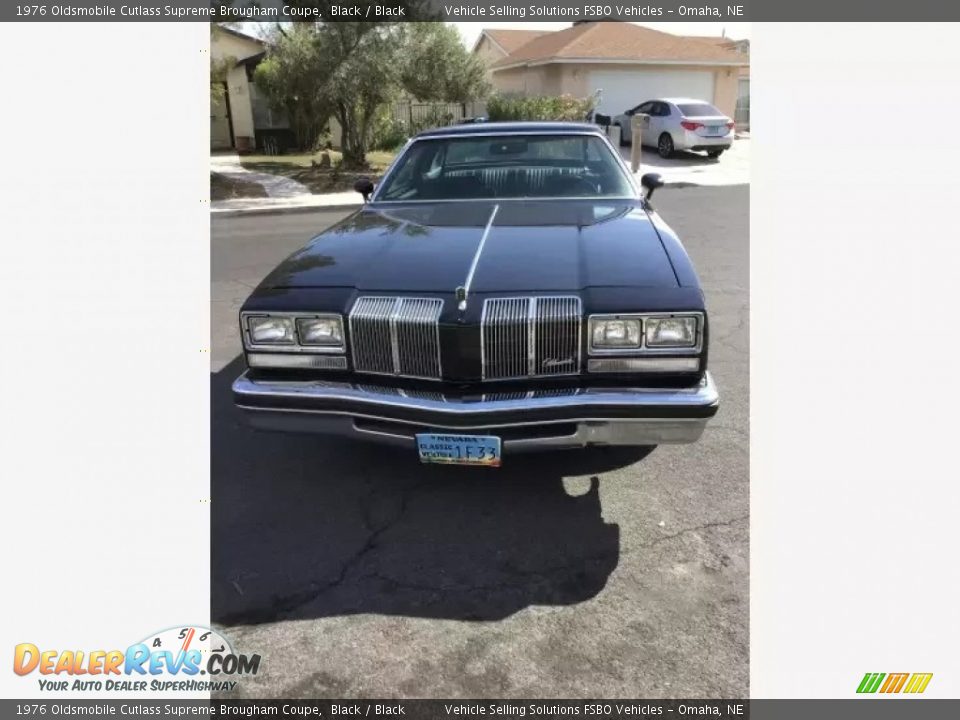 Black 1976 Oldsmobile Cutlass Supreme Brougham Coupe Photo #6