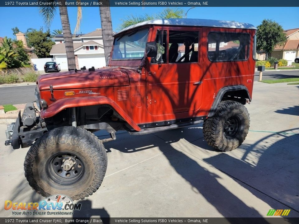 1972 Toyota Land Cruiser FJ40 Burnt Orange / Black Photo #1