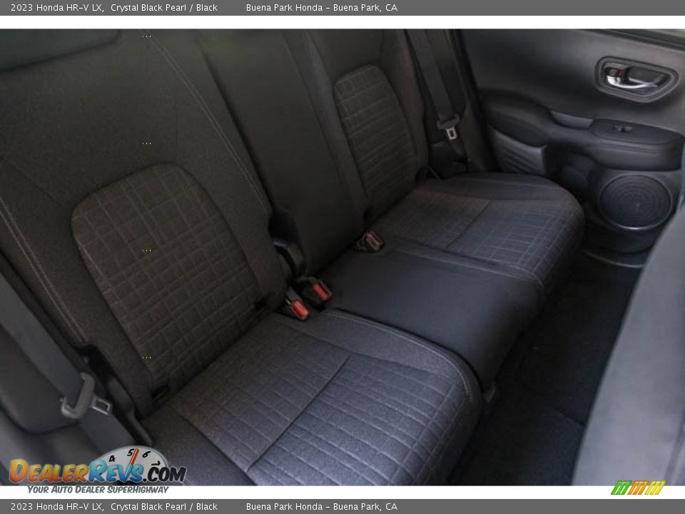 Rear Seat of 2023 Honda HR-V LX Photo #31