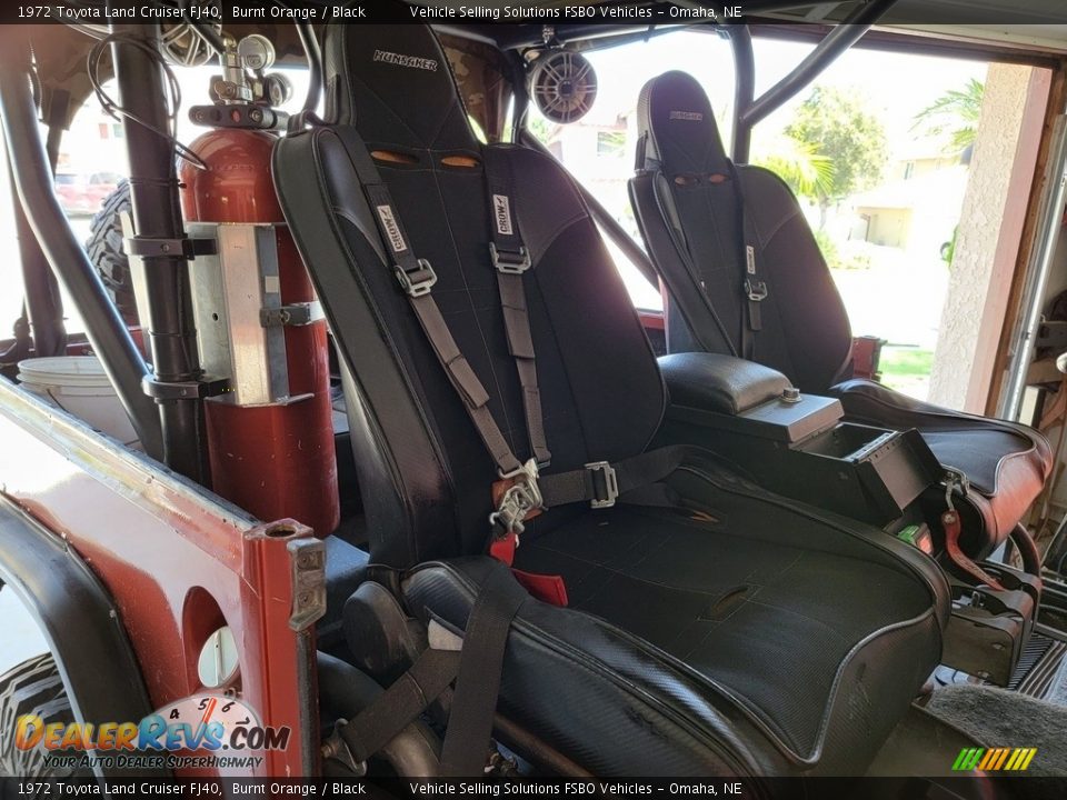 1972 Toyota Land Cruiser FJ40 Burnt Orange / Black Photo #2