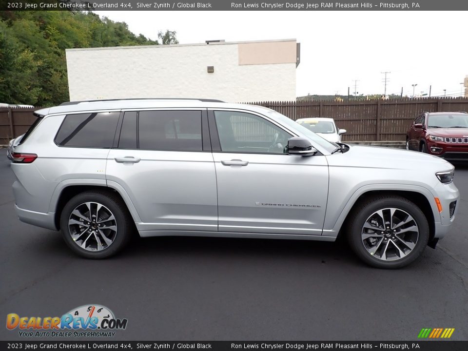 2023 Jeep Grand Cherokee L Overland 4x4 Silver Zynith / Global Black Photo #7