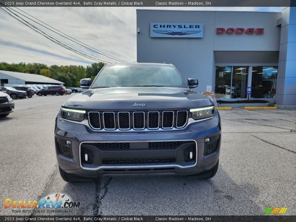 2023 Jeep Grand Cherokee Overland 4x4 Baltic Gray Metallic / Global Black Photo #7