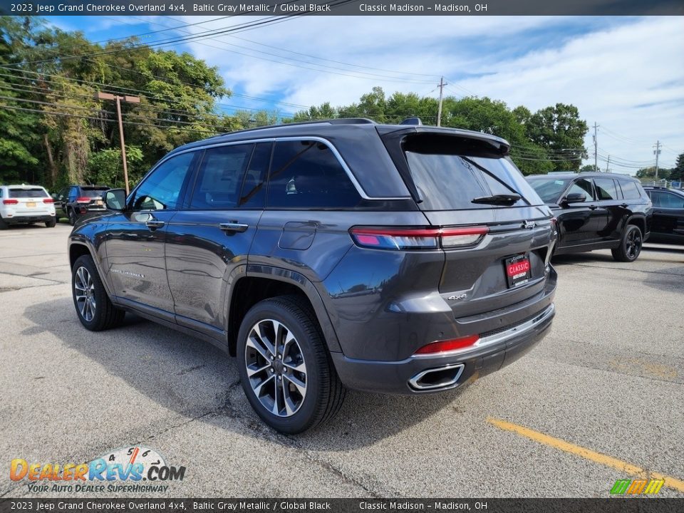2023 Jeep Grand Cherokee Overland 4x4 Baltic Gray Metallic / Global Black Photo #9