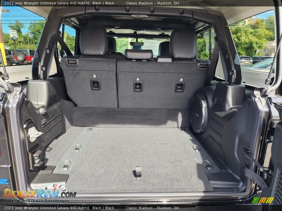 2023 Jeep Wrangler Unlimited Sahara 4XE Hybrid Black / Black Photo #11