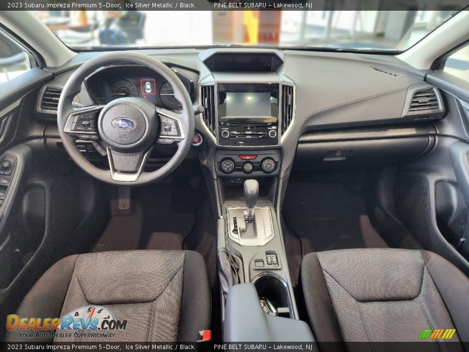 Black Interior - 2023 Subaru Impreza Premium 5-Door Photo #10