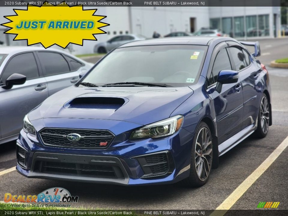 2020 Subaru WRX STI Lapis Blue Pearl / Black Ultra Suede/Carbon Black Photo #1