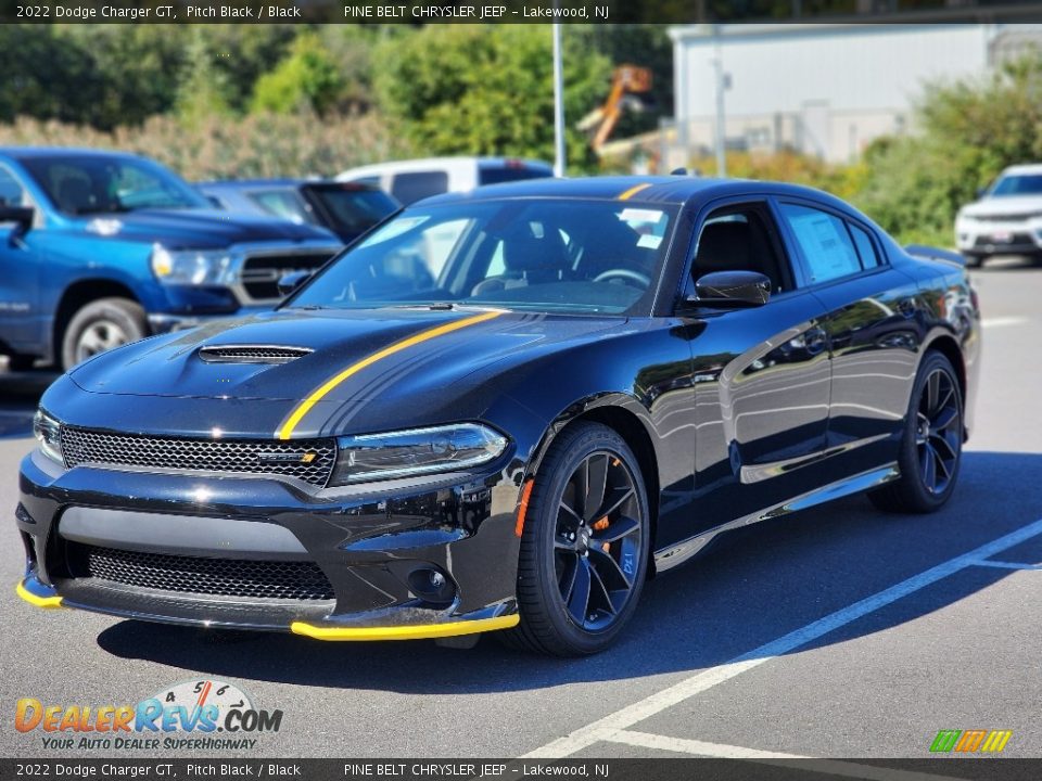 2022 Dodge Charger GT Pitch Black / Black Photo #1