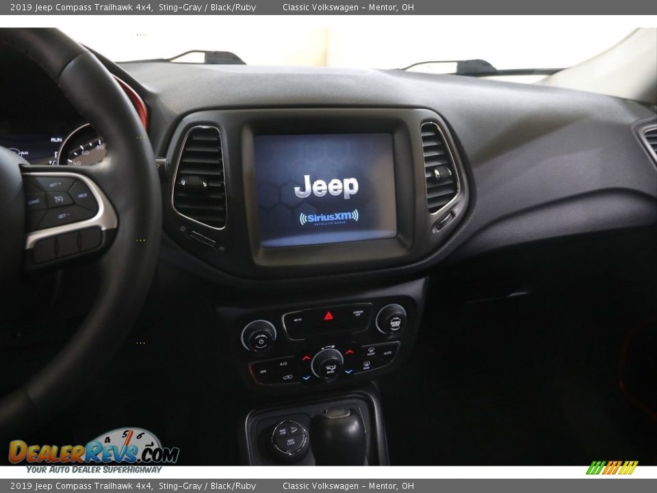 2019 Jeep Compass Trailhawk 4x4 Sting-Gray / Black/Ruby Photo #9