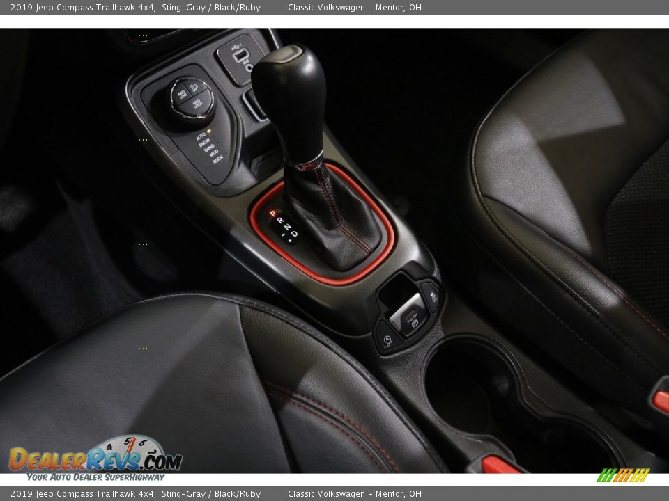 2019 Jeep Compass Trailhawk 4x4 Sting-Gray / Black/Ruby Photo #15