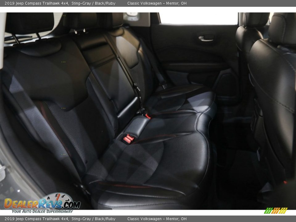 2019 Jeep Compass Trailhawk 4x4 Sting-Gray / Black/Ruby Photo #18