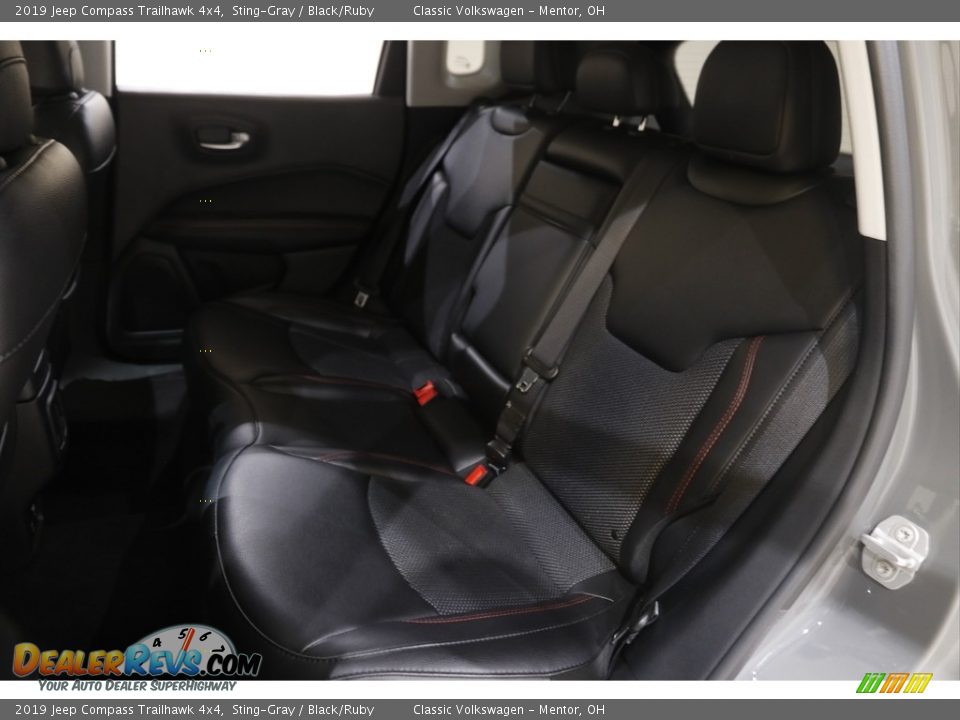 2019 Jeep Compass Trailhawk 4x4 Sting-Gray / Black/Ruby Photo #19