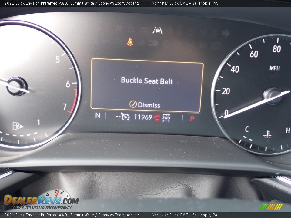 2021 Buick Envision Preferred AWD Gauges Photo #23