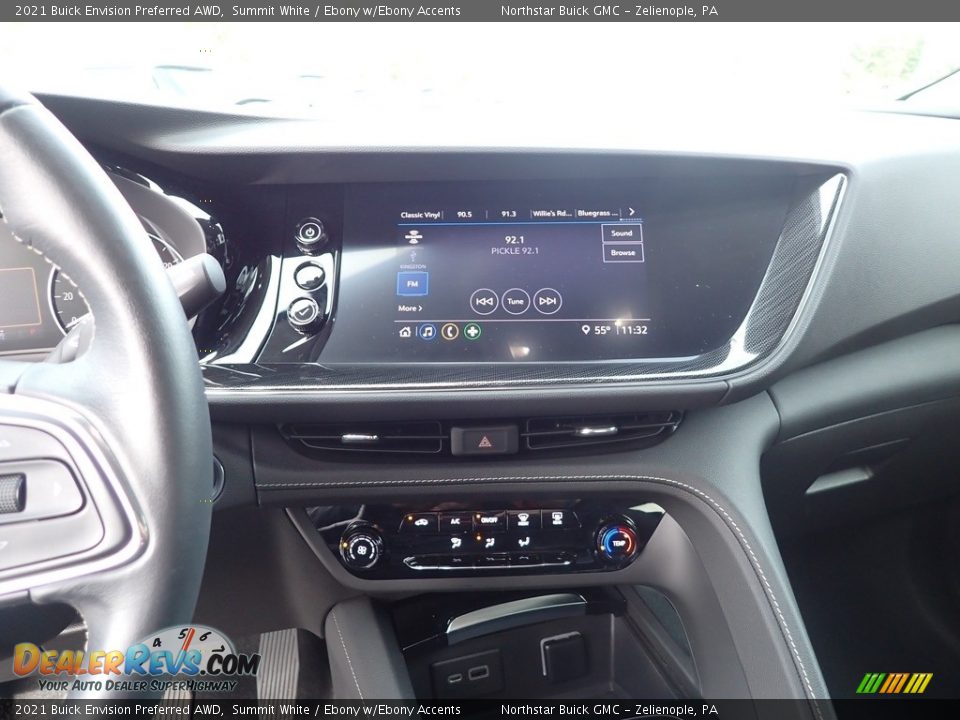 2021 Buick Envision Preferred AWD Summit White / Ebony w/Ebony Accents Photo #24
