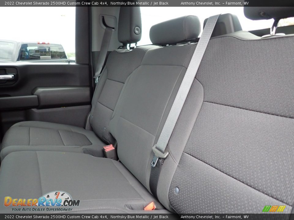 2022 Chevrolet Silverado 2500HD Custom Crew Cab 4x4 Northsky Blue Metallic / Jet Black Photo #11