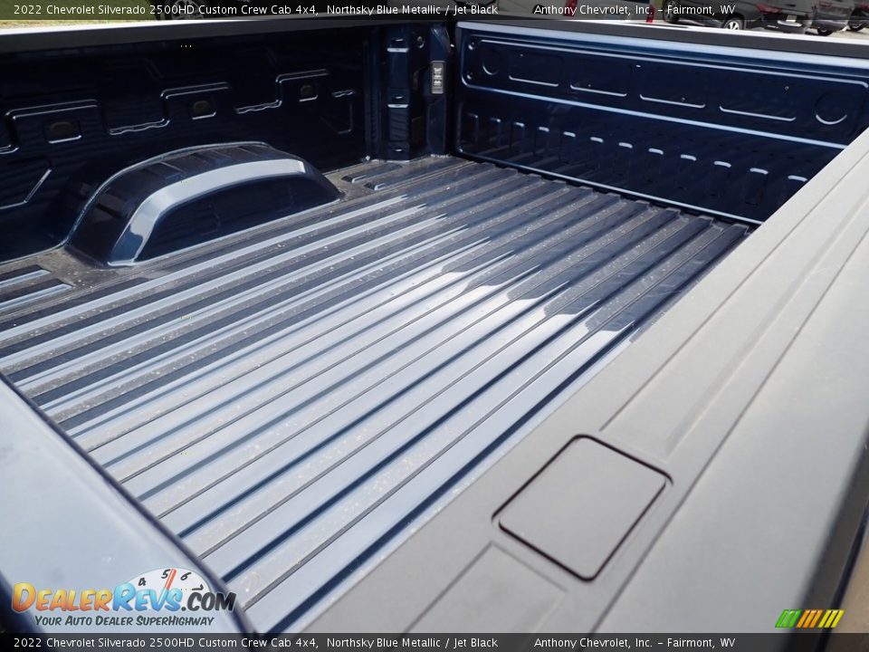 2022 Chevrolet Silverado 2500HD Custom Crew Cab 4x4 Northsky Blue Metallic / Jet Black Photo #13