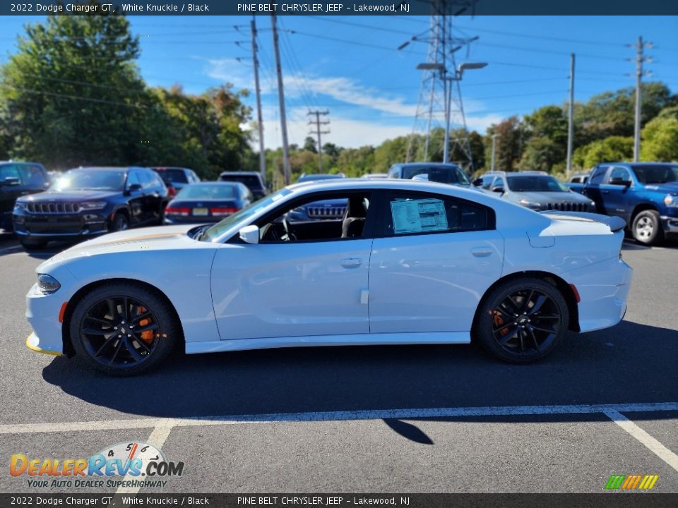 2022 Dodge Charger GT White Knuckle / Black Photo #3