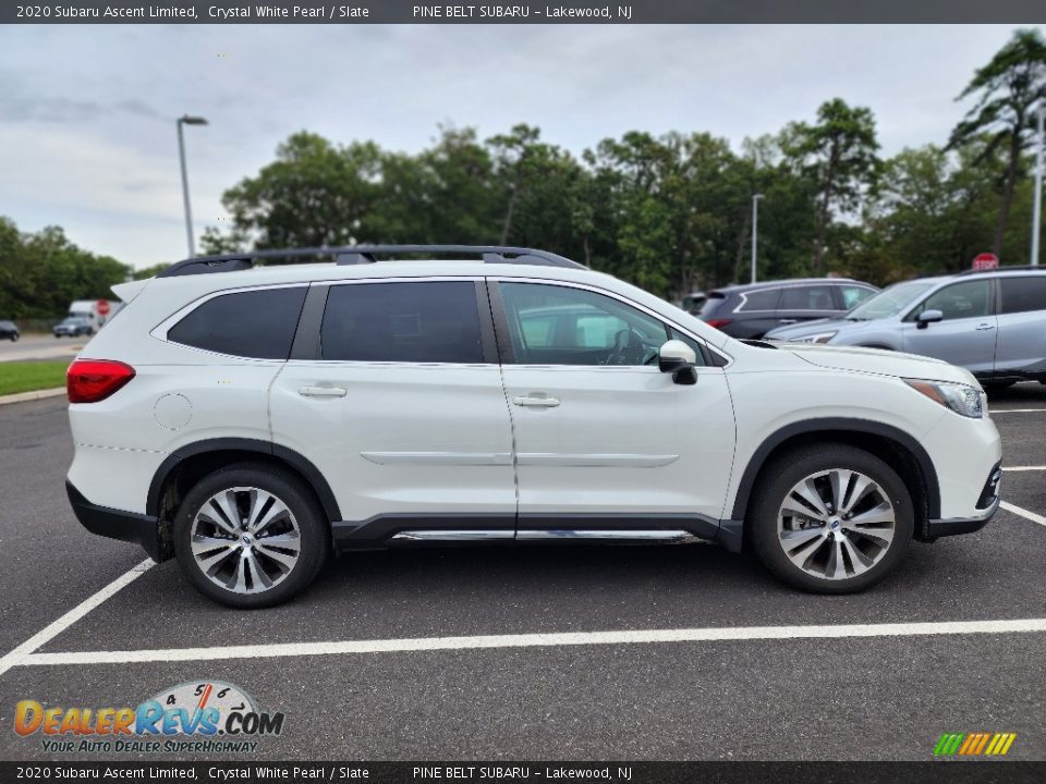 2020 Subaru Ascent Limited Crystal White Pearl / Slate Photo #4