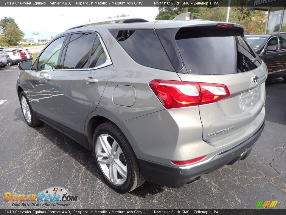 2019 Chevrolet Equinox Premier AWD Pepperdust Metallic / Medium Ash Gray Photo #3