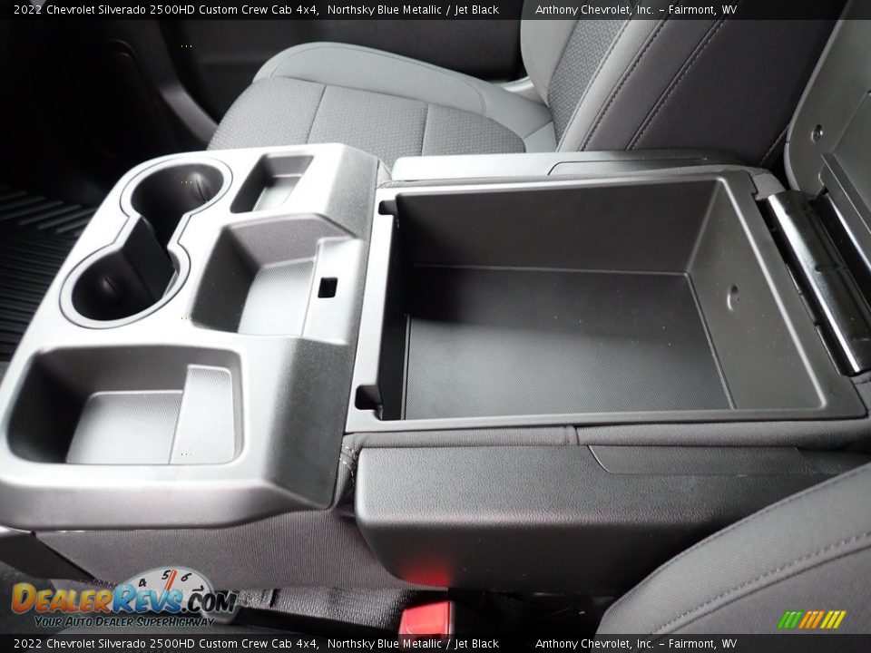 2022 Chevrolet Silverado 2500HD Custom Crew Cab 4x4 Northsky Blue Metallic / Jet Black Photo #18