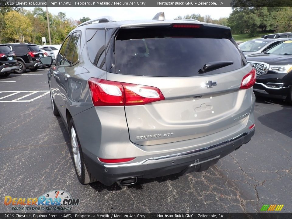 2019 Chevrolet Equinox Premier AWD Pepperdust Metallic / Medium Ash Gray Photo #4