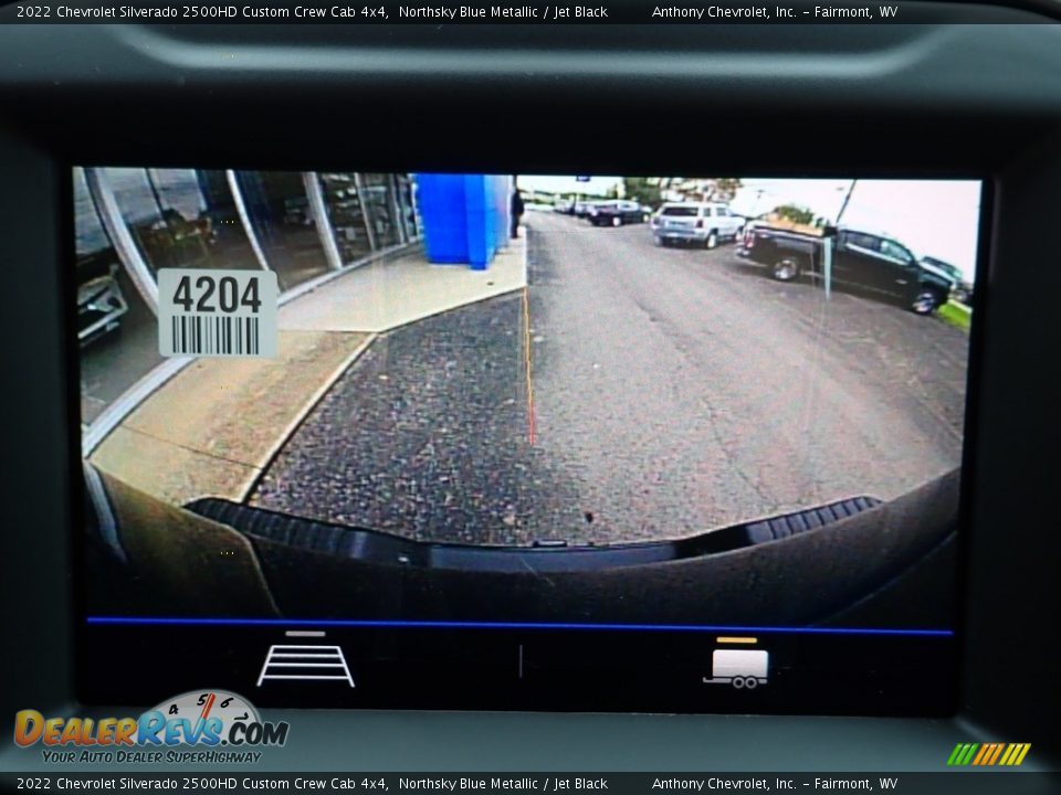 2022 Chevrolet Silverado 2500HD Custom Crew Cab 4x4 Northsky Blue Metallic / Jet Black Photo #19
