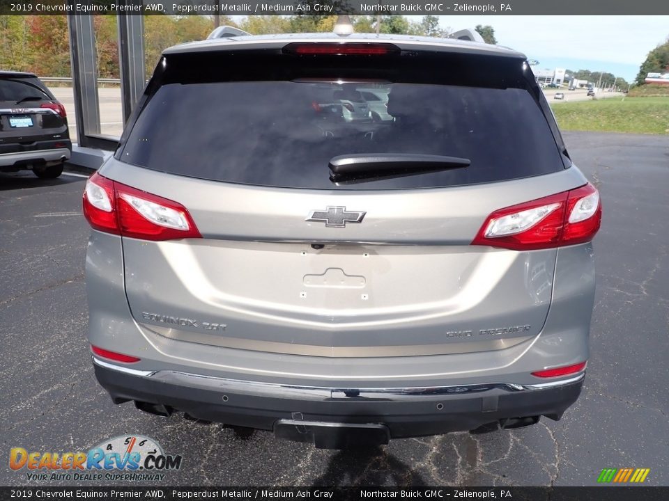 2019 Chevrolet Equinox Premier AWD Pepperdust Metallic / Medium Ash Gray Photo #5