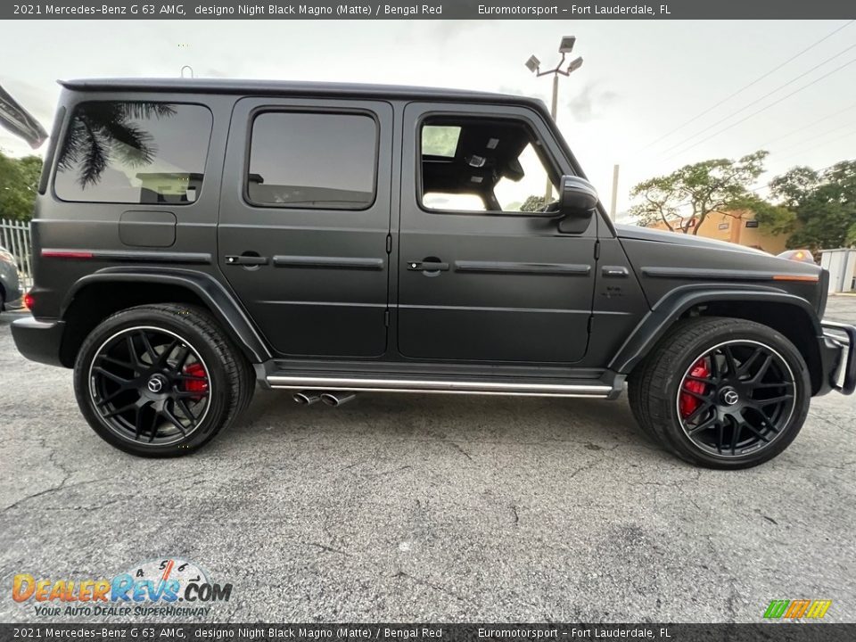 designo Night Black Magno (Matte) 2021 Mercedes-Benz G 63 AMG Photo #13