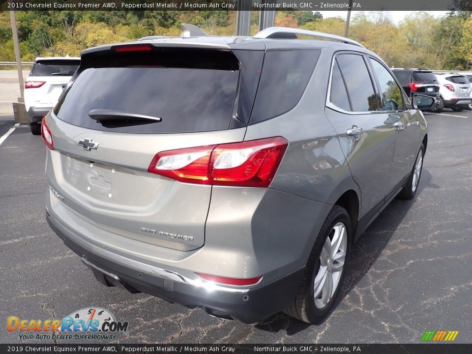 2019 Chevrolet Equinox Premier AWD Pepperdust Metallic / Medium Ash Gray Photo #6