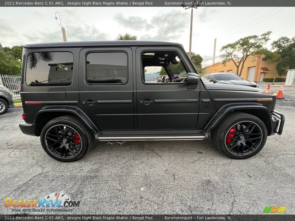 designo Night Black Magno (Matte) 2021 Mercedes-Benz G 63 AMG Photo #14